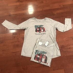 Women’s and Men's Matching Long Sleeved Tees